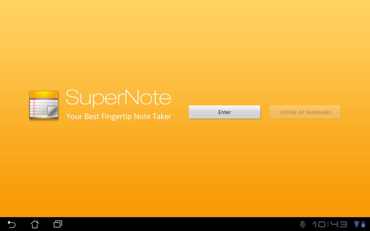Asus Supernote: La Migliore App per prendere Appunti e Note - 