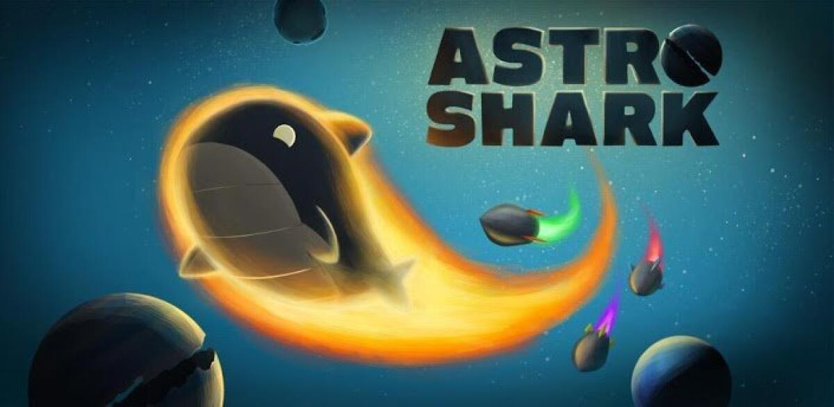 Astro Shark HD v1.01 APK, il viaggio spaziale dello squalo innamorato per Android - 