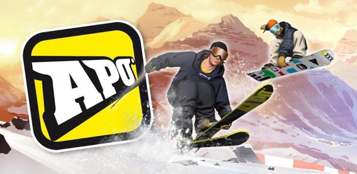 APO Snow v1.0.7 APK, gare e acrobazie con lo snowboard su Android - 