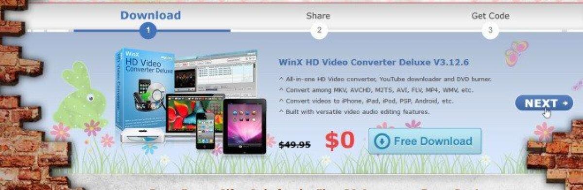 Convertive Video Gratis: WinX HD Video Converter Deluxe v3.12.6 - 