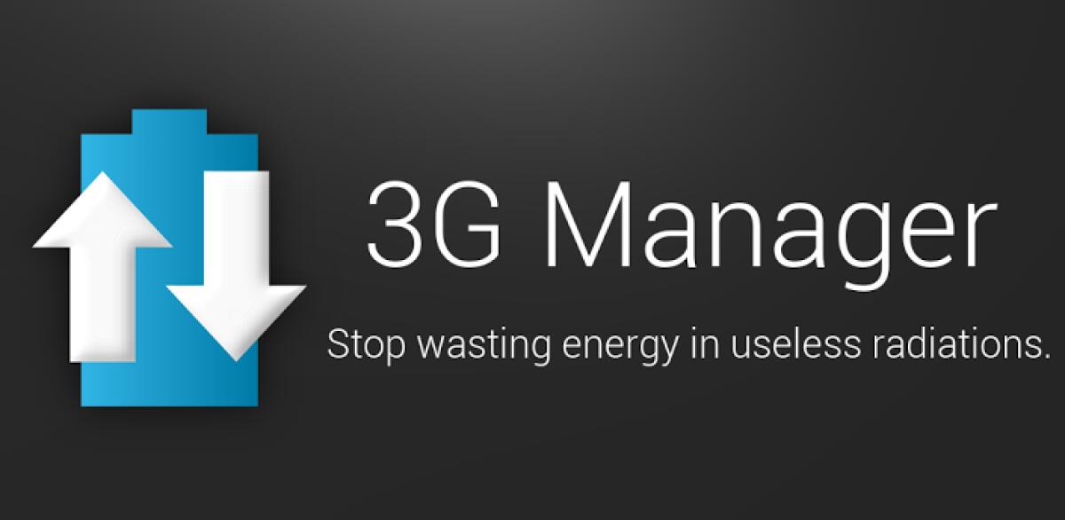 3G Manager v2.0 APK, per risparmiare batteria su Android - 