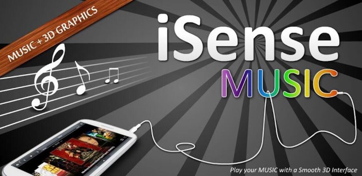 iSense Music - 3D Music Player v1.013 APK, nuovo lettore musicale alternativo per Android - 