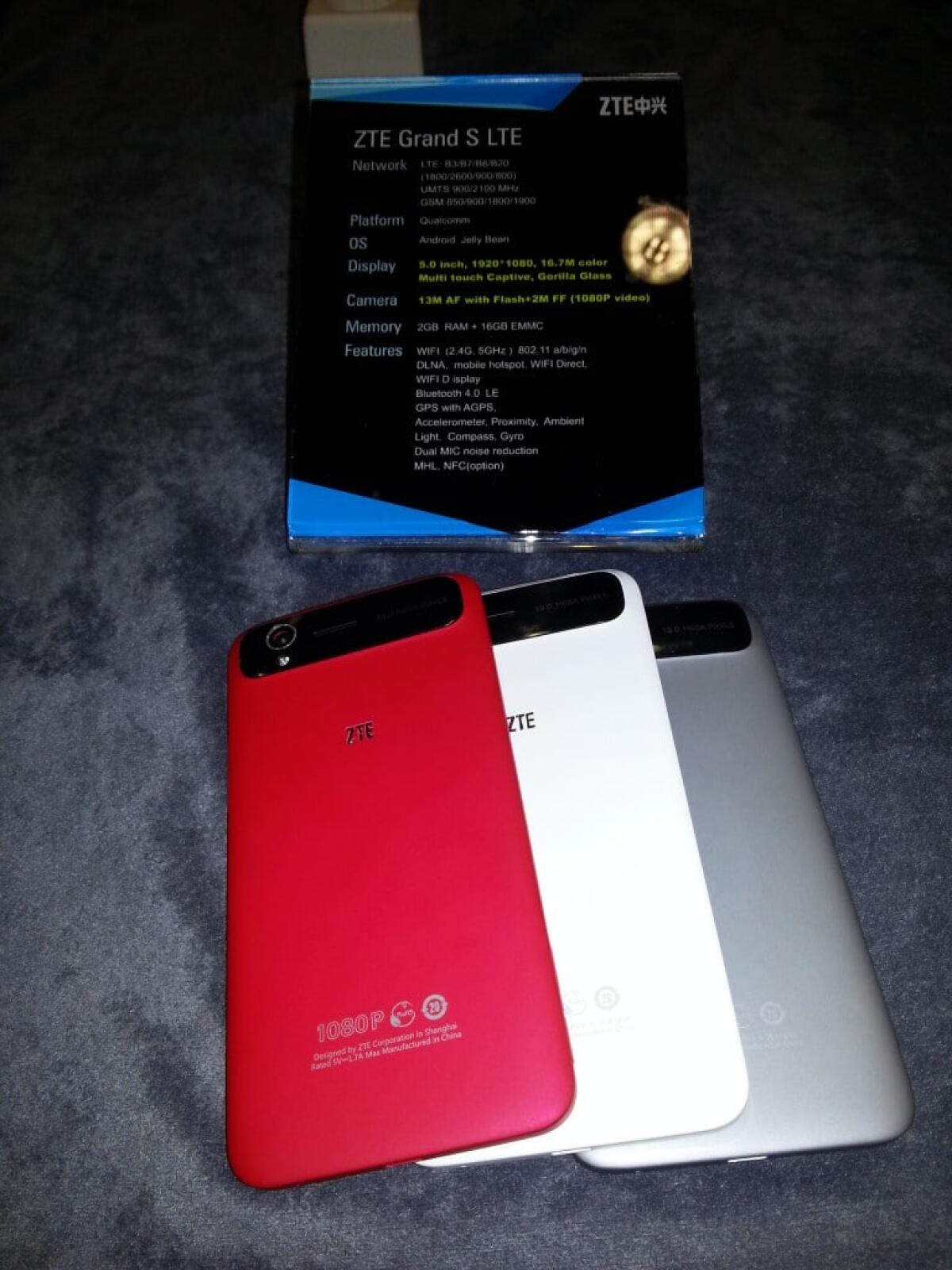 Novità ZTE: Grand S e Grand Memo [Schede Tecniche, Foto, Video e Prezzi] - 