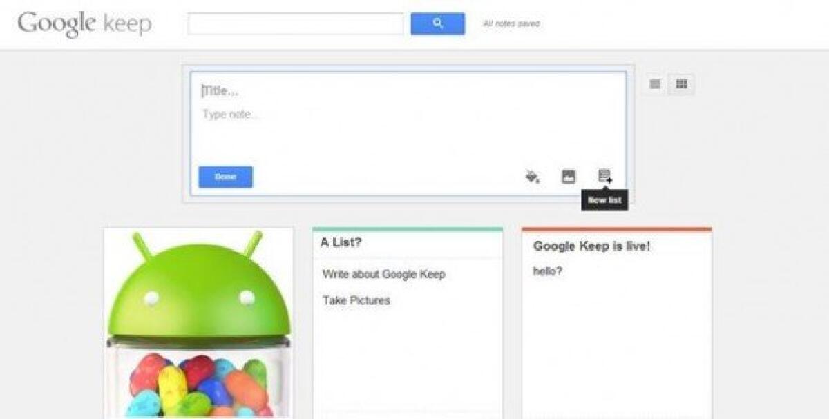 In arrivo Google Keep, il successore di Google Reader che integra anche le note? - 