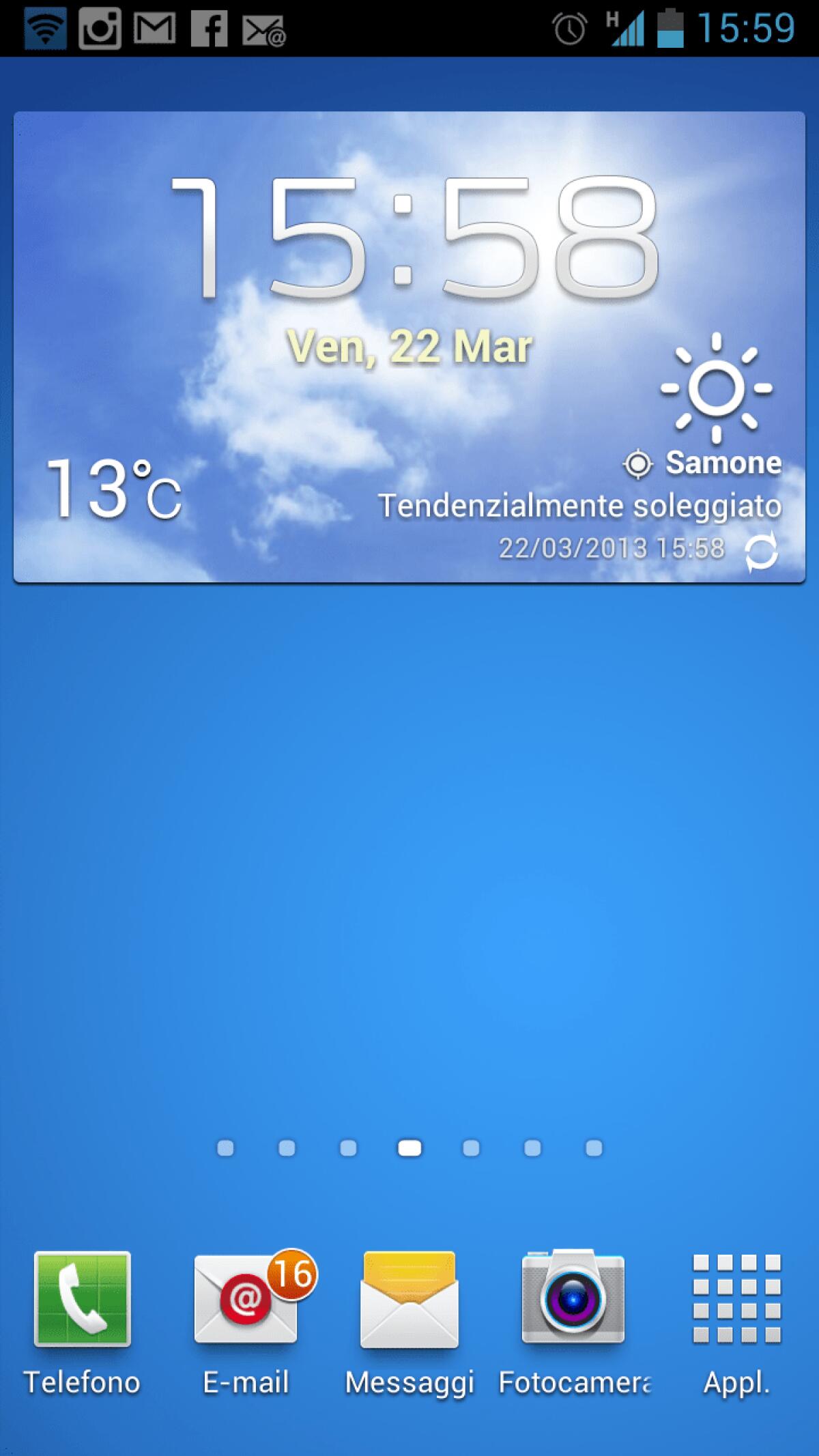 Download Meteo e Lockscreen del Galaxy S4 per Galaxy S3 e Galaxy Note 2 - 