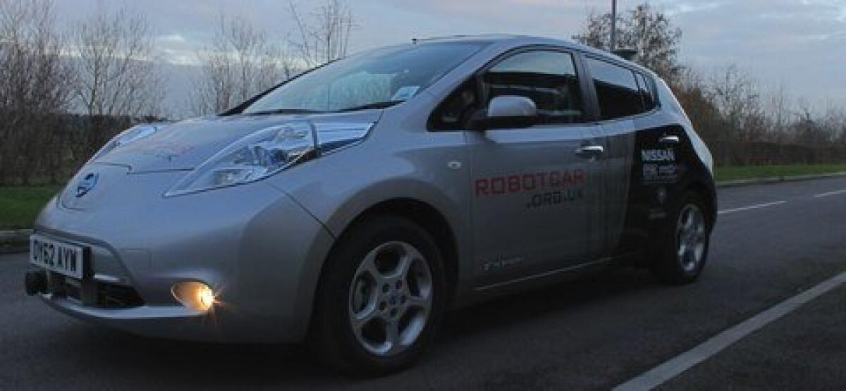 Ecco Robotcar, la macchina che si guida con l'iPad - 