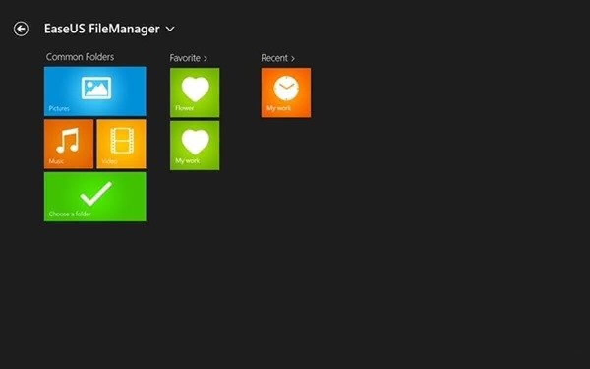 Ecco 8 Metro File Explorer per Windows 8 - 