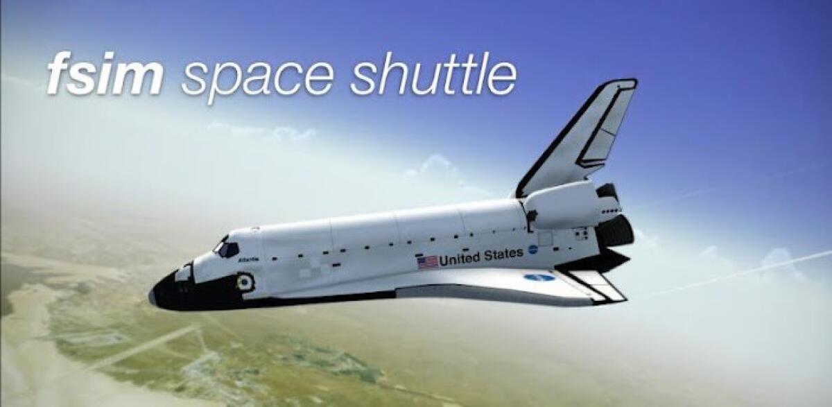 F-Sim Space Shuttle v2.2.073 APK, controlla il tuo Shuttle spaziale su Android - 