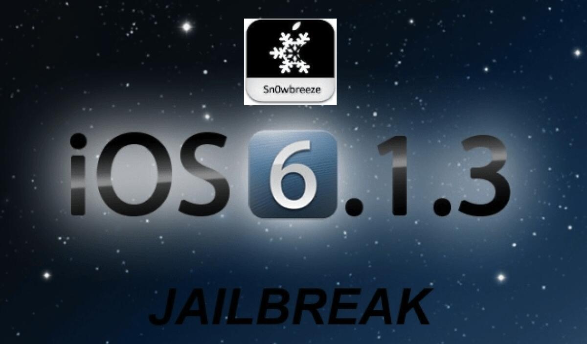 Jailbreak iOS 6.1.3 per iPhone e iPod - Download Sn0wbreeze 2.9.14 - 