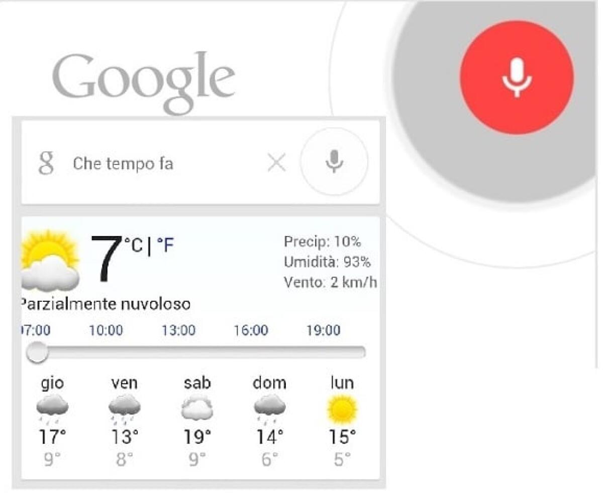 Google Now per Android si aggiorna e finalmente risponde in italiano! - 
