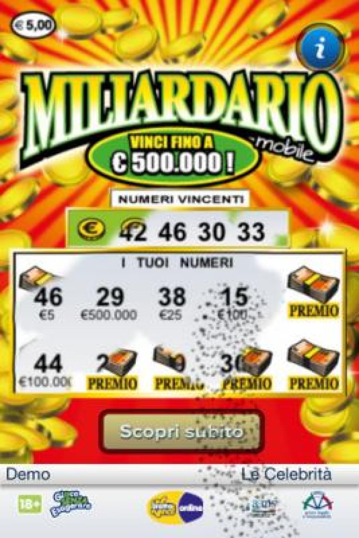 L'applicazione Il Gratta e Vinci sbarca su iPhone, iPad e Android - 