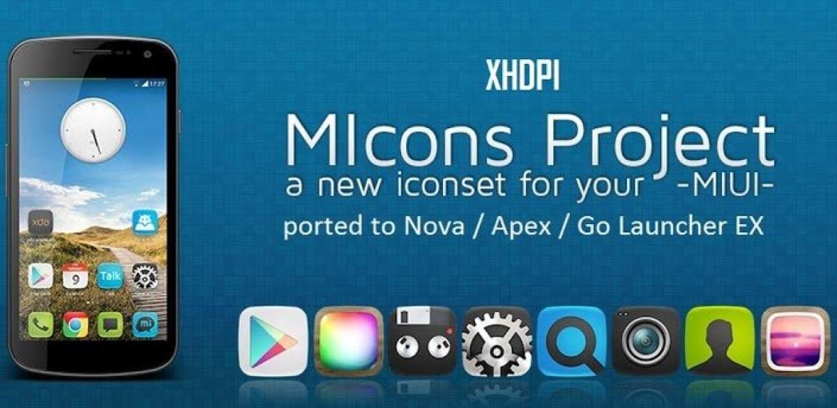 Migliori Temi e Icon Pack per Android: MIcons HD (Nova Apex Go Theme) - 