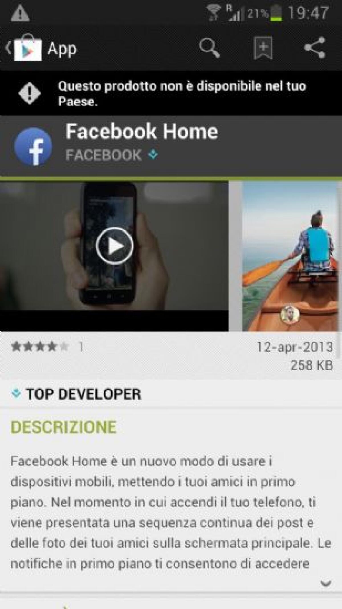 Download Facebook Home APK per Android - 