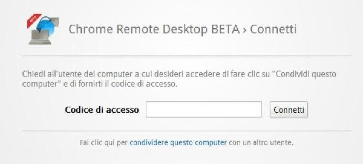 Come accedere e controllare il computer in remoto con Google Chrome - 