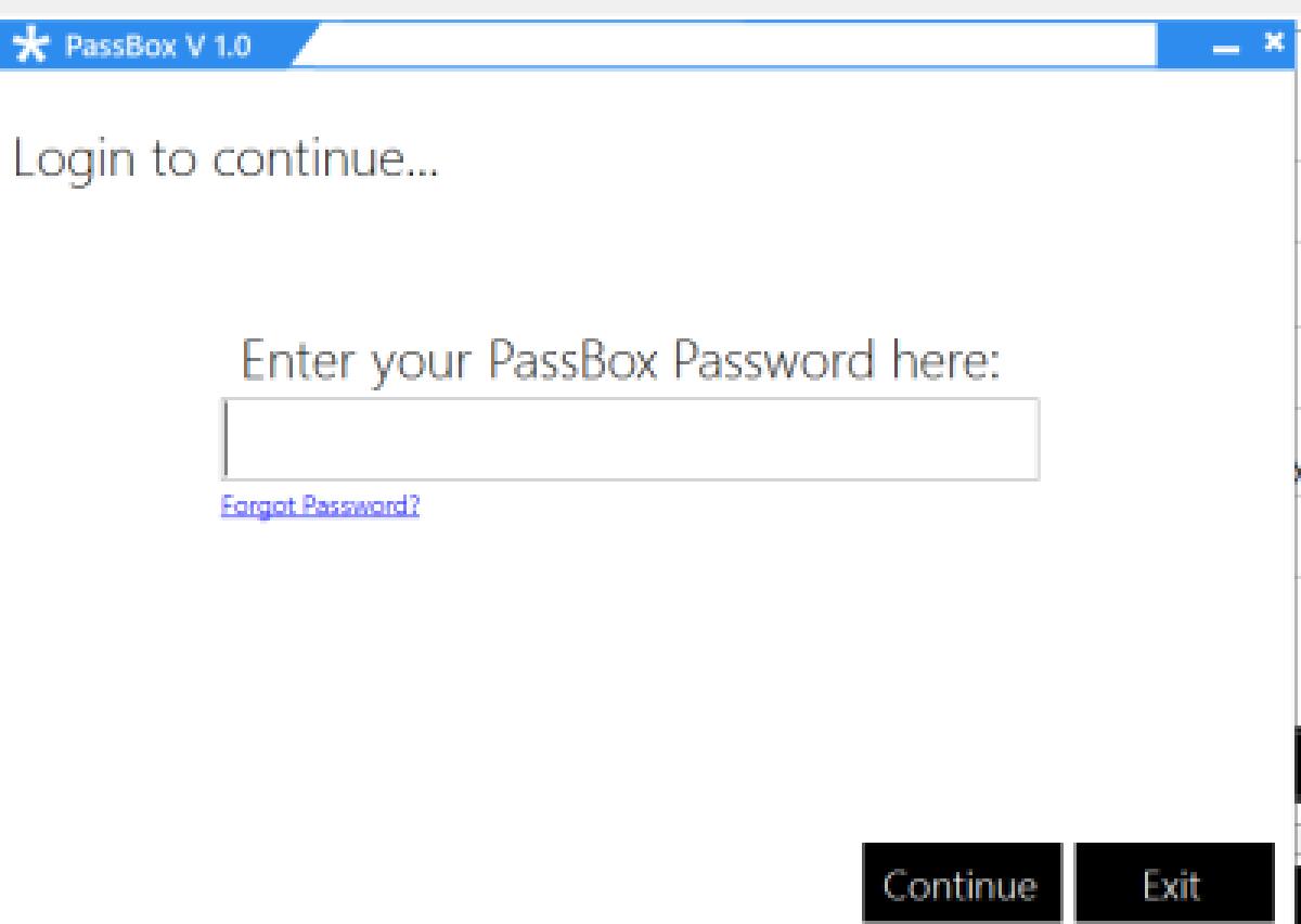 PassBox: programma per gestire, organizzare e creare password su Windows - 