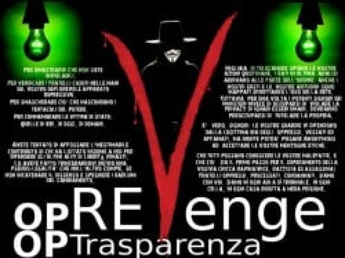 Anonymous attacca il sito del Ministero dell'iInterno: documenti, dati e mail online - 