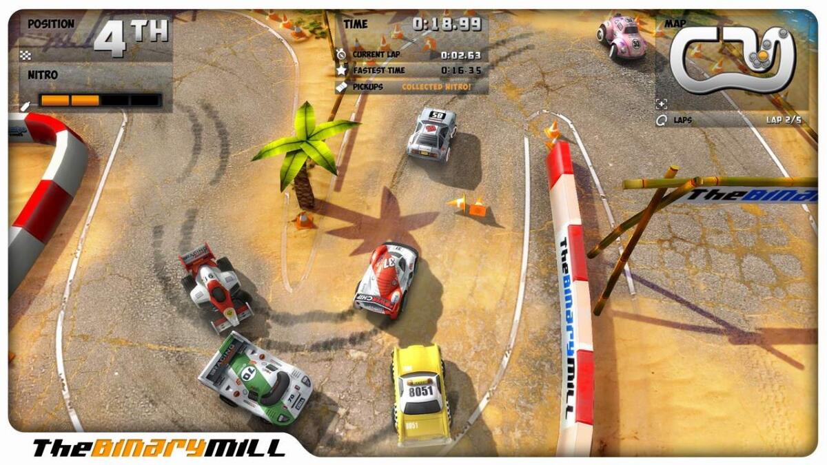Ecco Mini Motor Racing EVO (2013): sbarca su PC il bellissimo gioco per Android e iOS - 