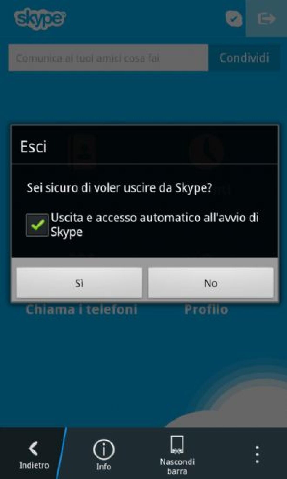 Disponibile Skype per BlackBerry Z10 - 