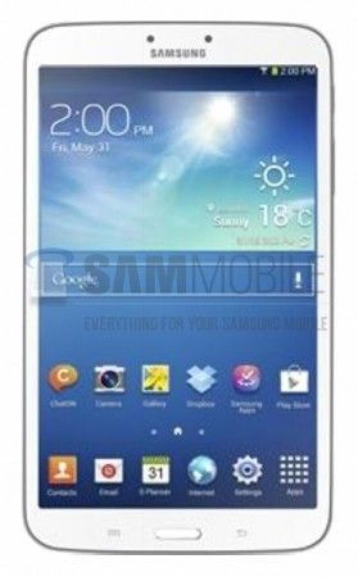Nuovo Tablet Samsung Galaxy Tab 3 8.0: foto, caratteristiche, scheda tecnica - 