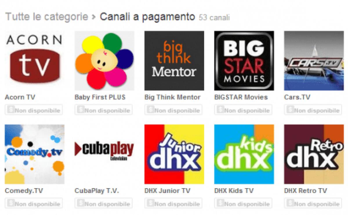 YouTube lancia ufficialmente i canali a pagamento - 