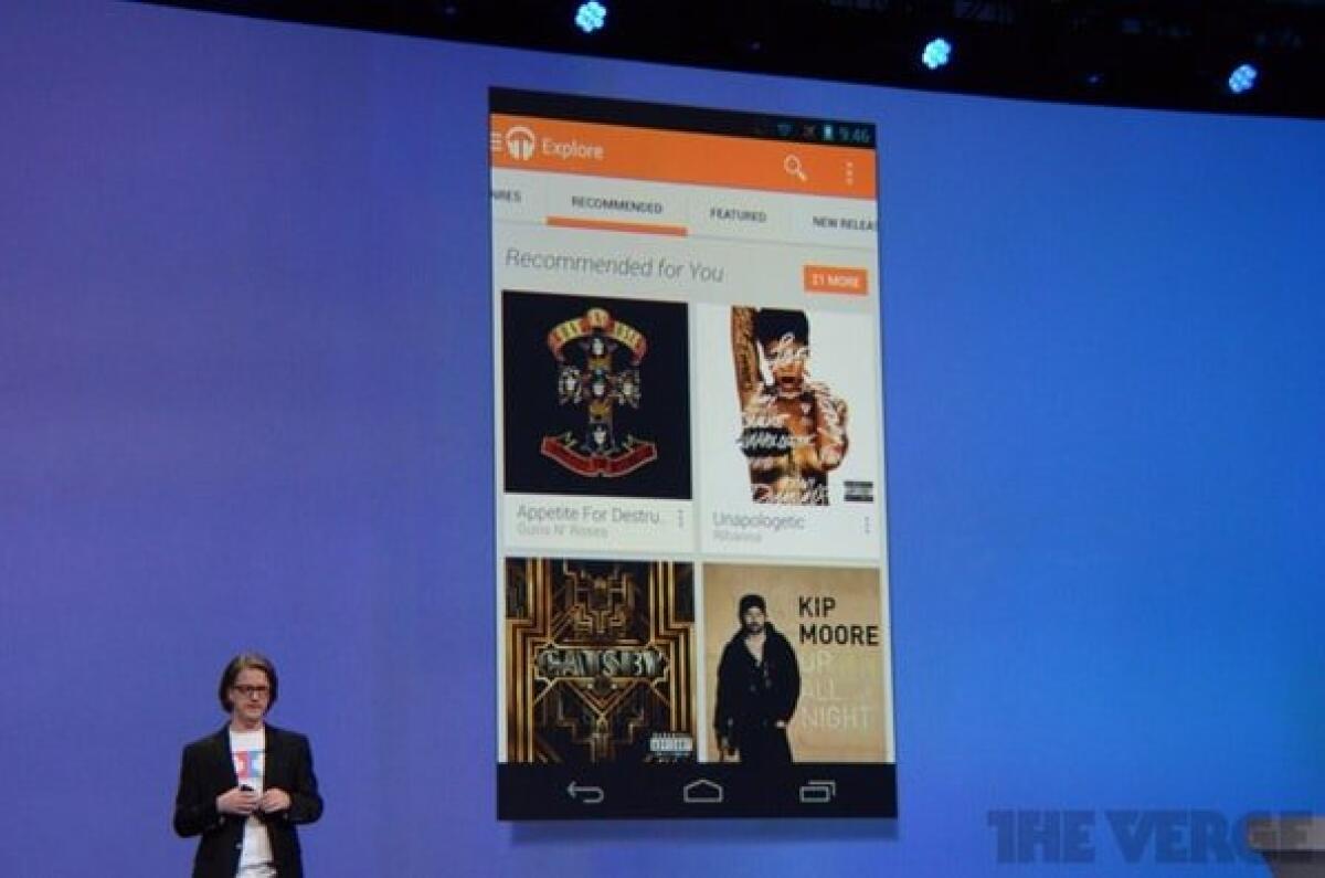 [Google I|O 2013] Google Play Music All Access, il servizio di musica in streaming di Google che fa paura a Spotify - 