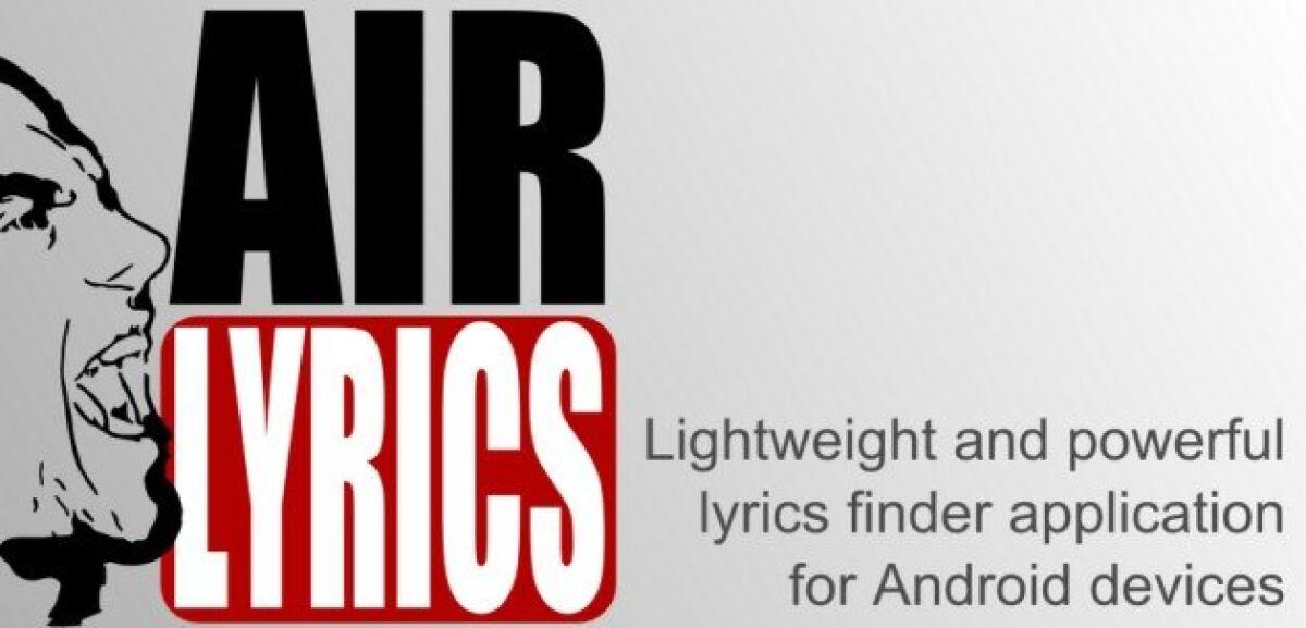 Con AirLyrics puoi scaricare il testo della canzone che stai ascoltando su Android - 