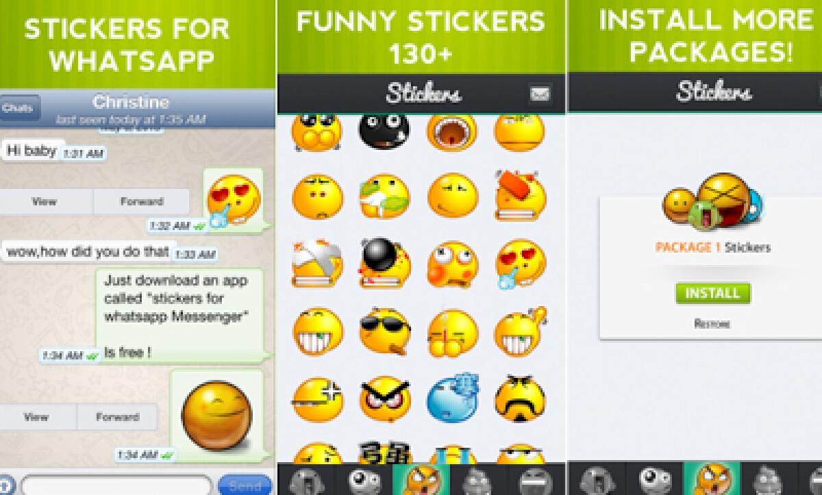 Inviare adesivi e sticker su WhatsApp con Android e iPhone con Emoticon Sticker - 