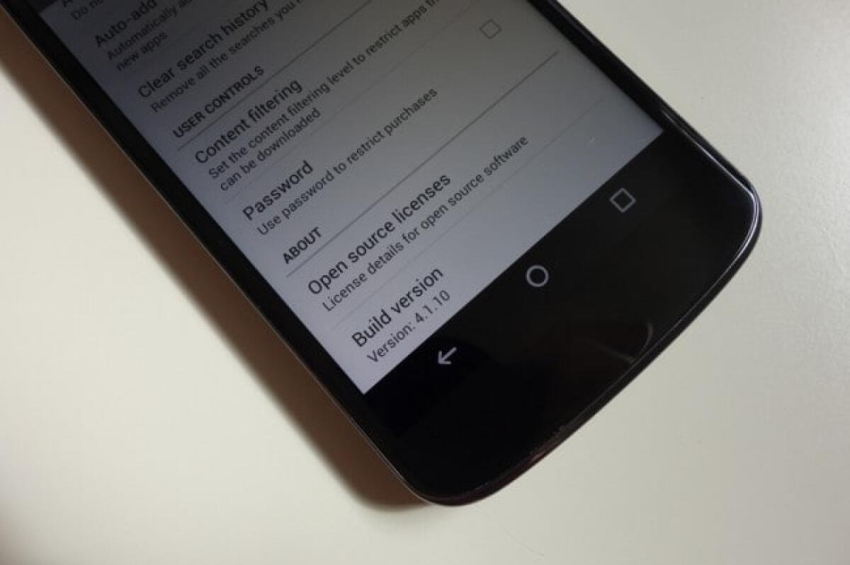 Download Nuovo Google Play Store 4.1.10 - 