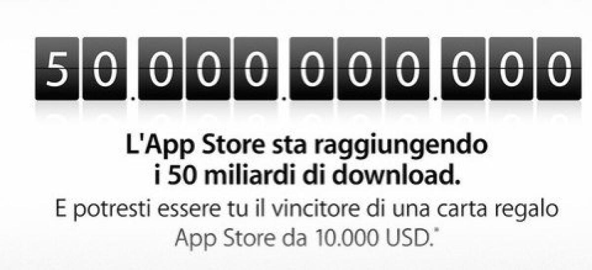 Apple App Store: siamo quasi a 50 miliardi di download - 