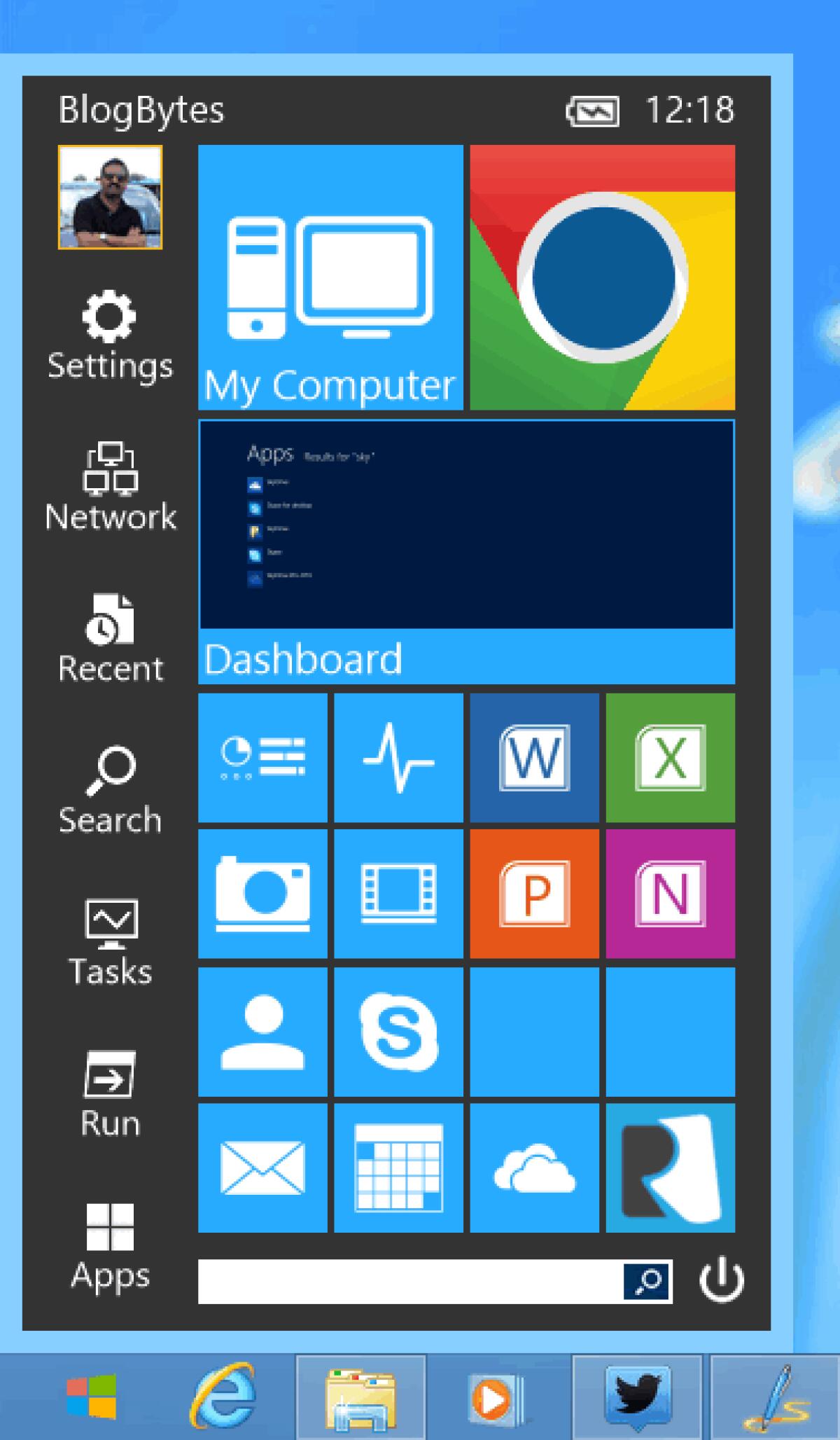 Start Reviver, il pulsante Start torna su Windows 8 e si adatta al touchscreen - 