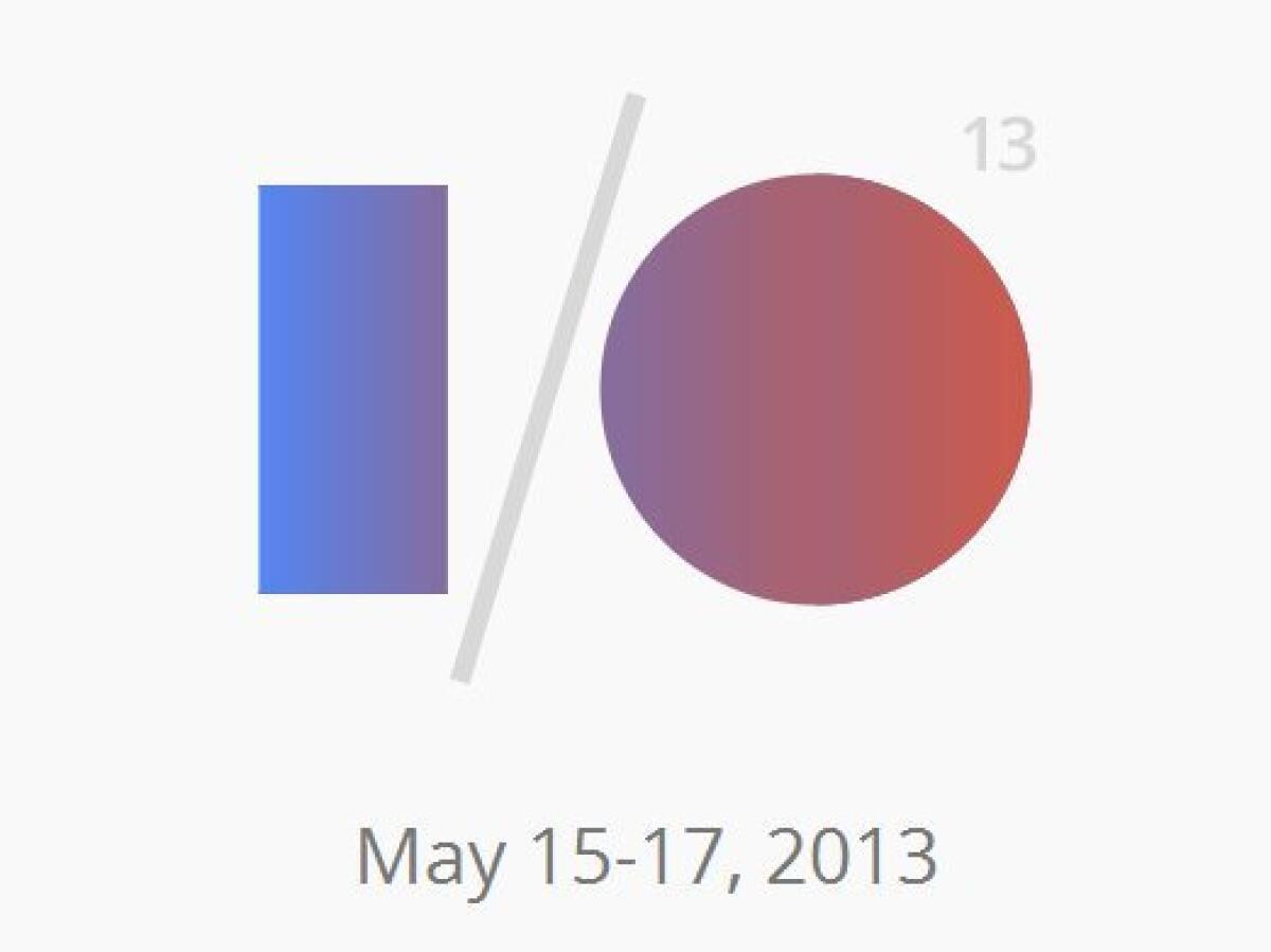 Mercoledì 15 Maggio 2013: ecco il Google I/O 2013 - 