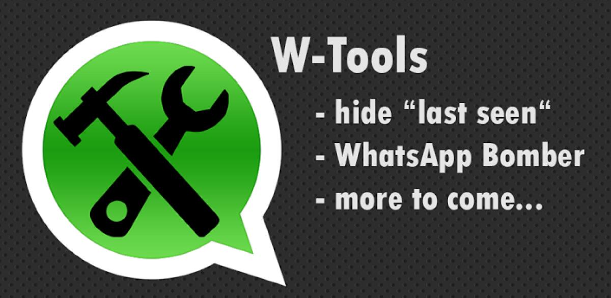 W-Tools: WhatsApp Tools per Bombardare gli amici di Messaggi e nascondere il proprio stato On-Line - 