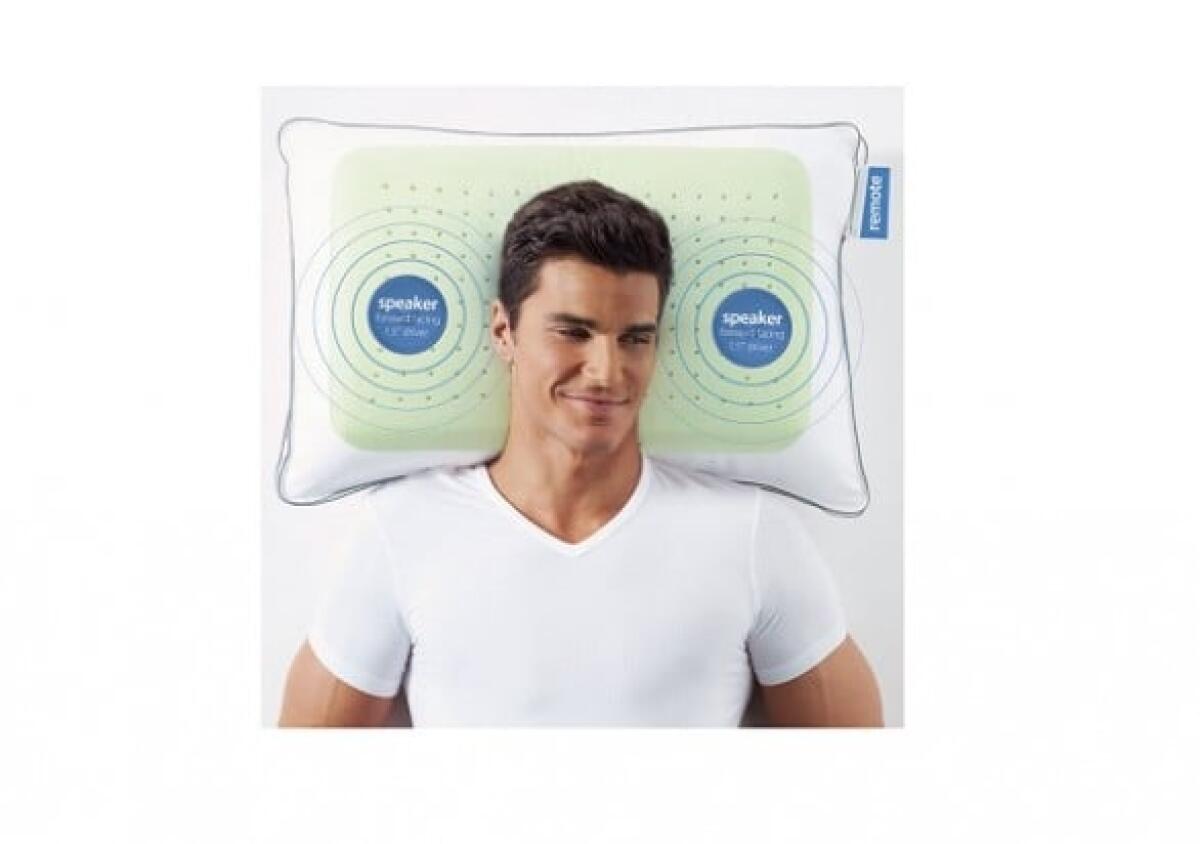 SoftSound Pillow Speaker, ecco il cuscino per dormire e ascoltare la musica - 