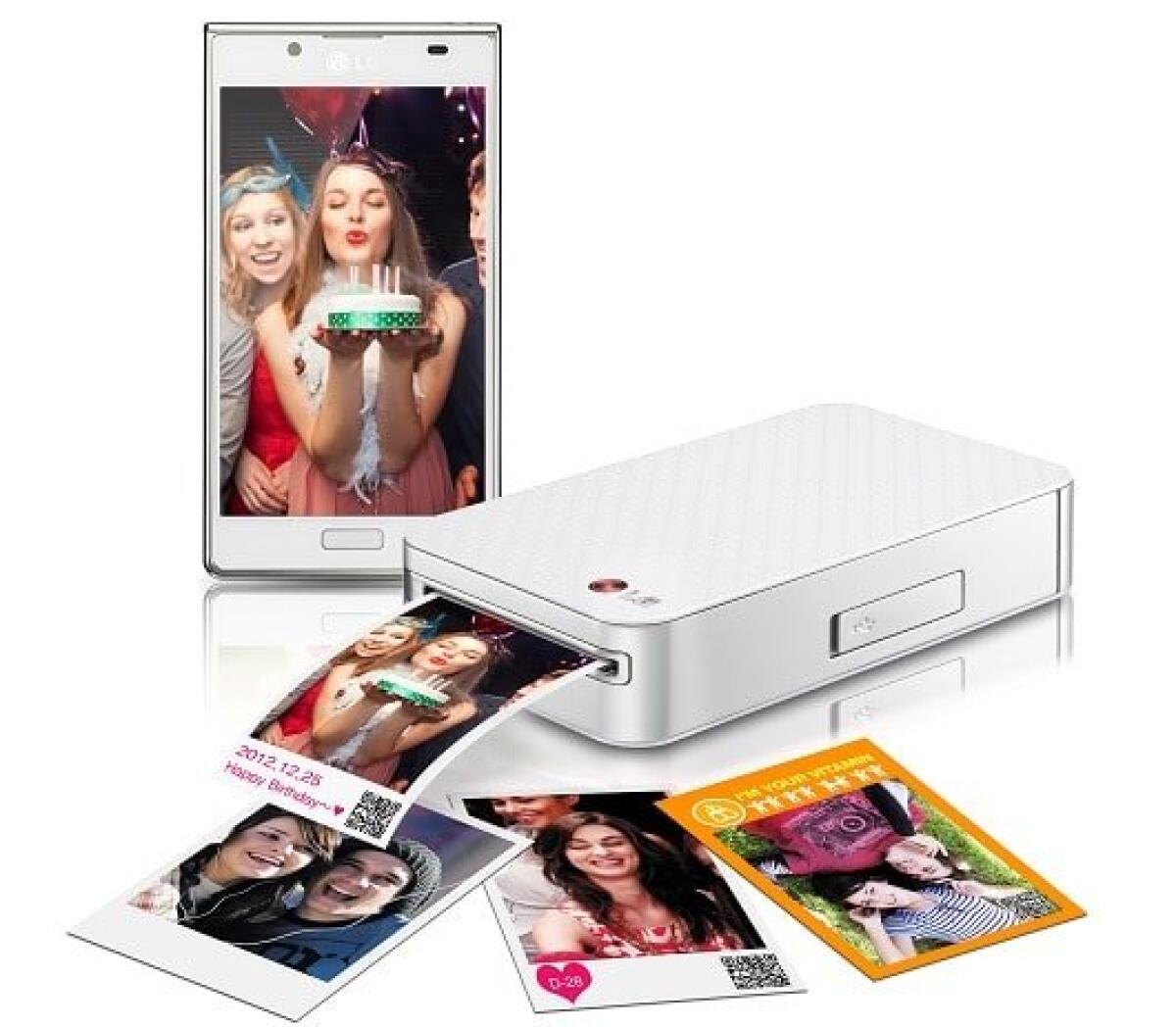 LG presenta Pocket Photo, stampante portatile con NFC per iPhone e Android - 