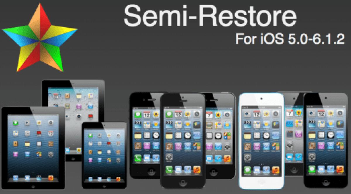 Come ripristinare iPhone, iPod e iPad senza aggiornare e senza perdere il Jailbreak con Semi-Restore - 