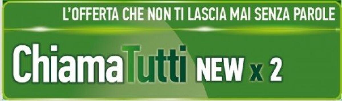 [TARIFFE TELEFONIA] Ecco la nuova ChiamaTutti New x 2 di CoopVoce - 