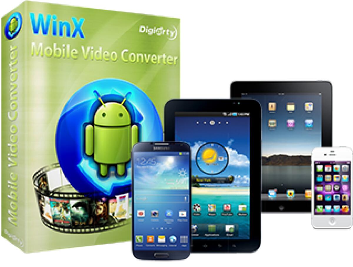 WinX Mobile Video Converter 3.0 con Licenza: Modificare e Convertire Video per Smartphone Android, iPhone, iPad, Windows Phone e altri - 