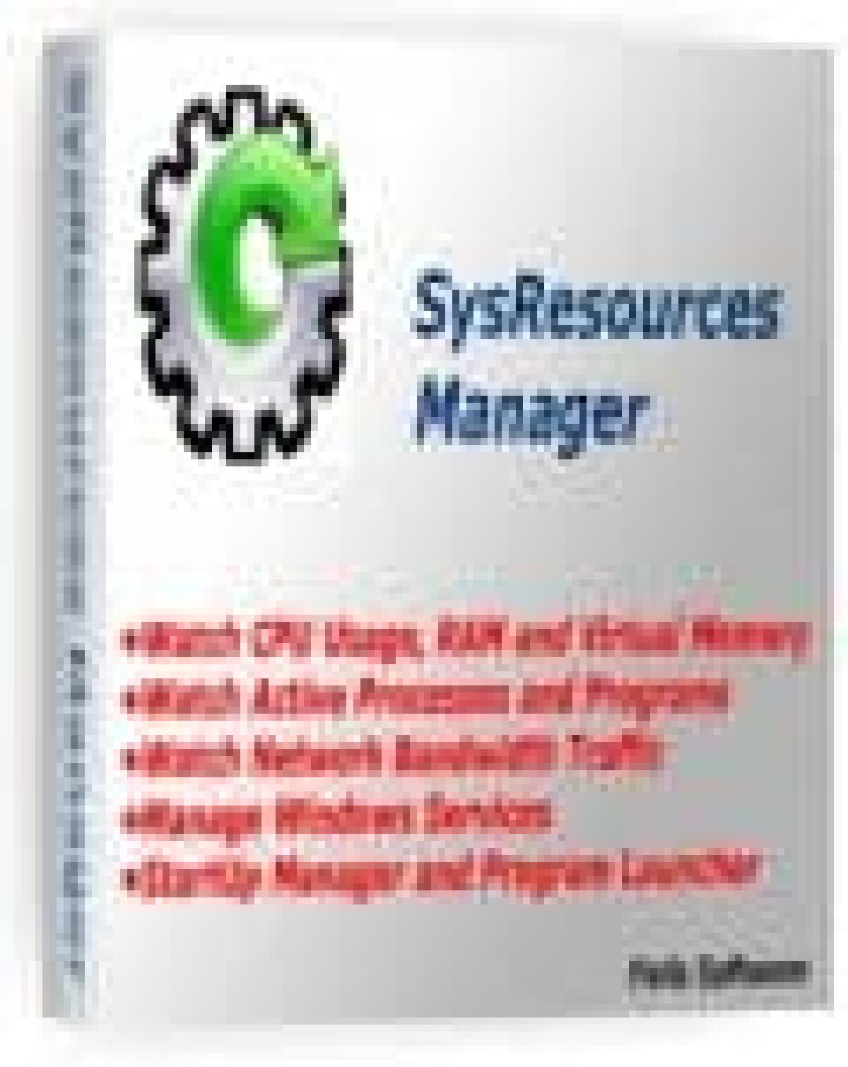 SysResources Manager 12.2 con Licenza: TaskManager, System Info, StartUp Manager e tanto altro per Velocizzare Windows - 