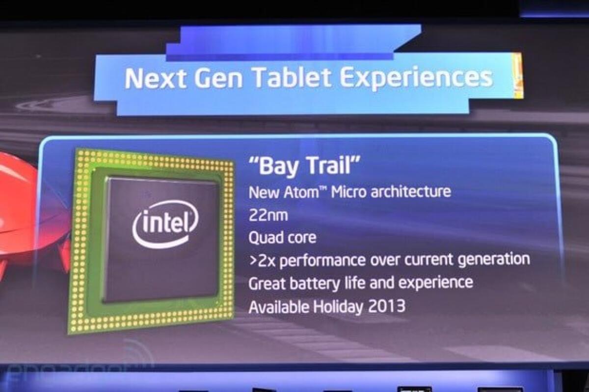 Intel prepara gli Atom Bay Trail per Tablet e Smartphone con tecnologia a 22 nm - 