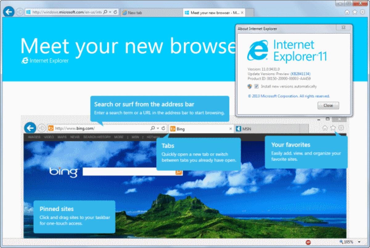 Disponibile Internet Explorer 11 Preview per Windows 7 [Download] - 