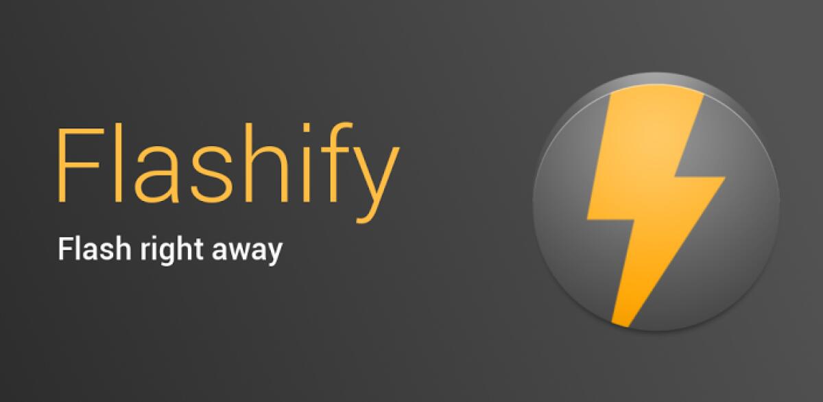 Flashify for Root users: Flashare Firmware, Custom Recovery e altro direttamente da Android - 