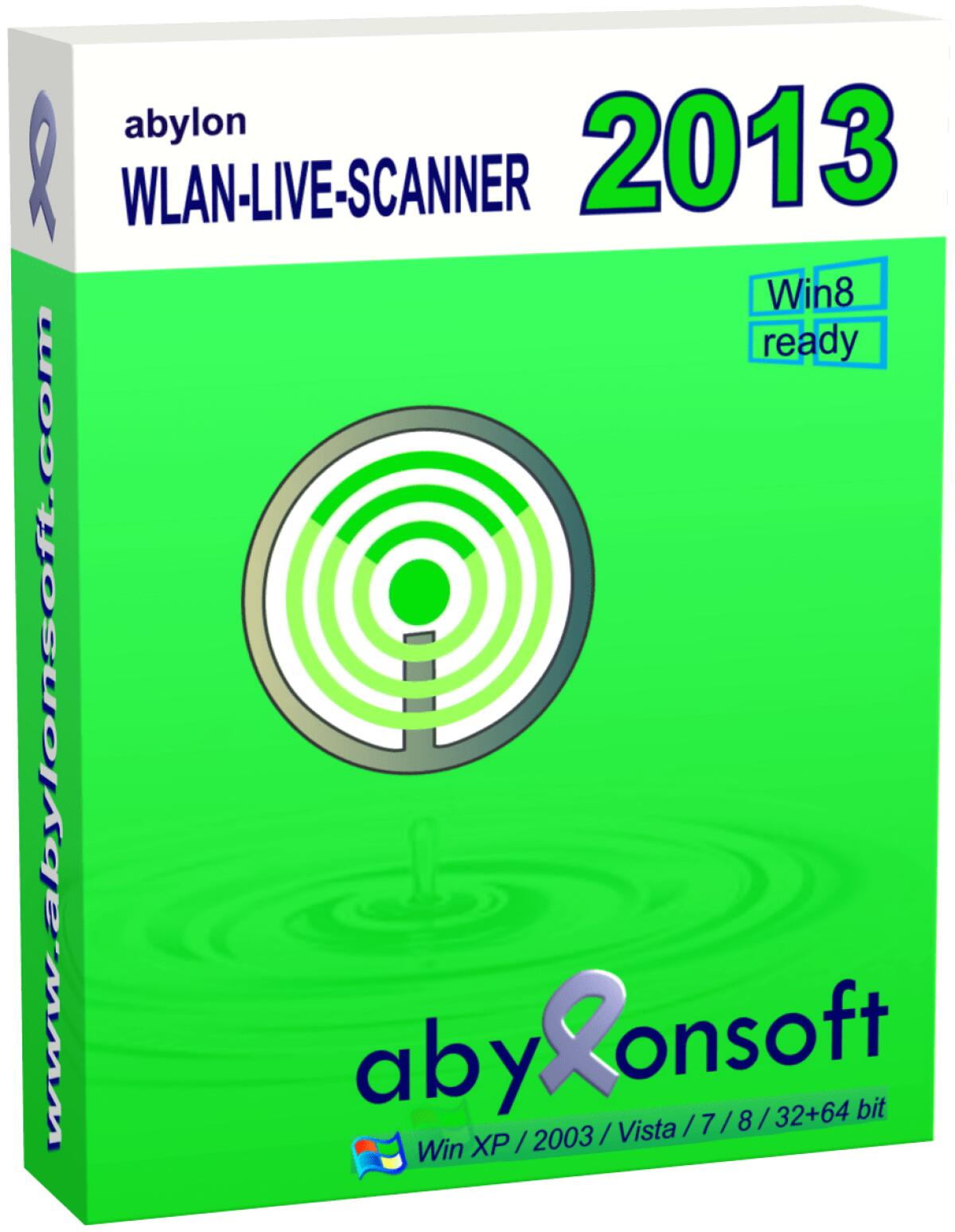 abylon WLAN-LIVE-SCANNER 2013.2 Gratis con Licenza: Scansionare reti Wi-fi per trovare reti libere [Windows App] - 