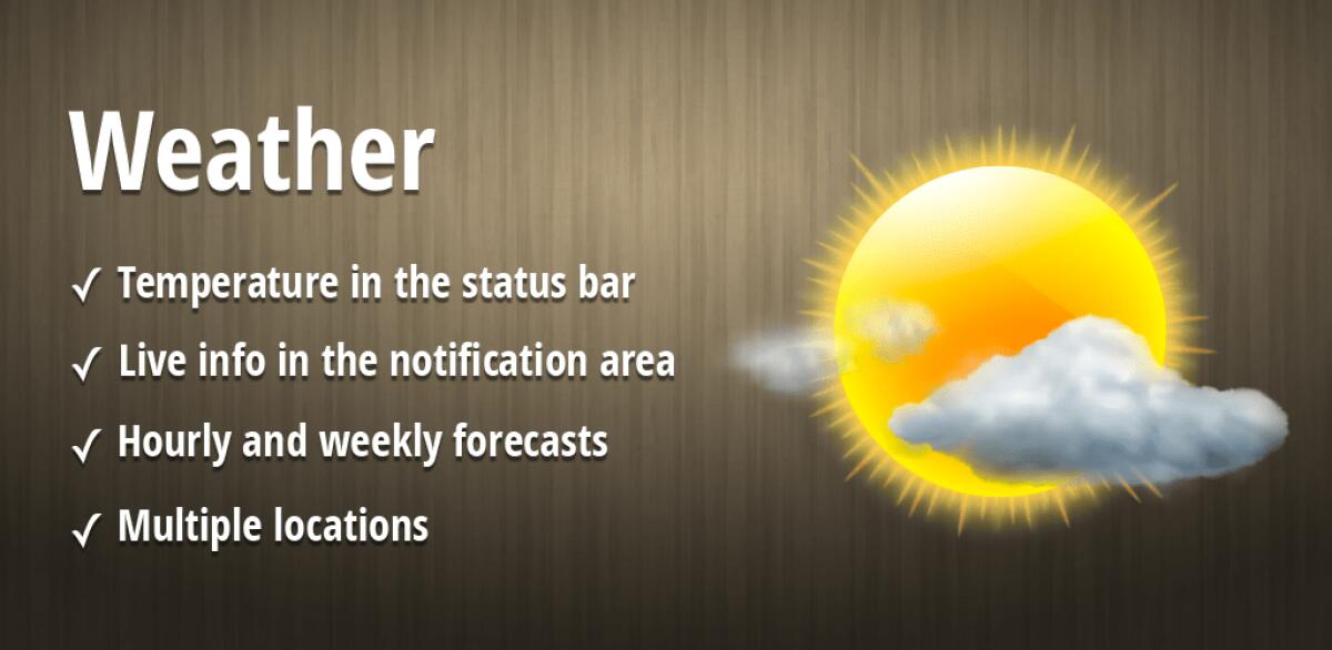Meteo Weather Pro Gratis sull'Amazon App-Shop: Previsioni meteo con una interfaccia grafica ricercata - 