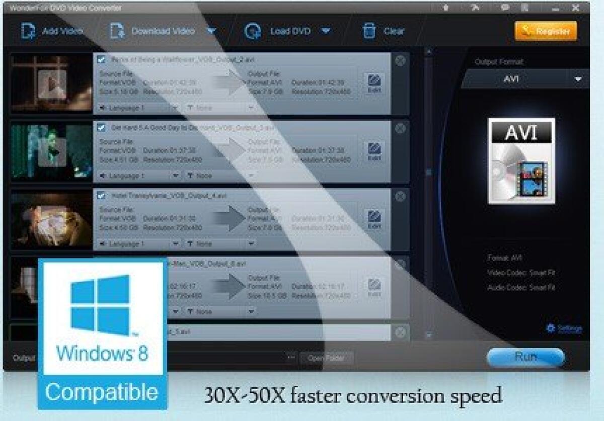 WonderFox DVD Video Converter 4.2 Gratis con Licenza: Convertire DVD in AVI, MP4, VOB , MKV, MPEG, MOV, FLV, WMV, 3GP e altri formati [Windows App] - 