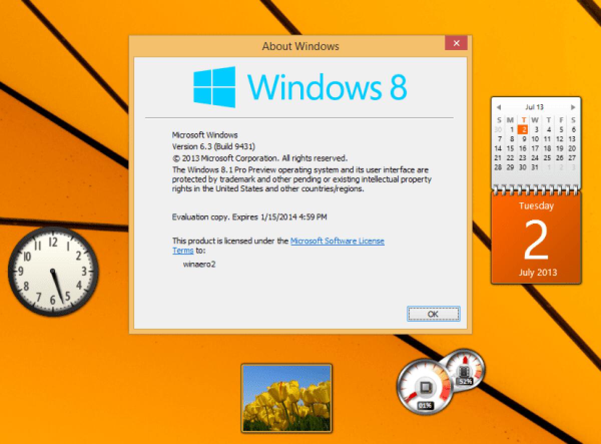 Desktop, Gadget e Sidebar su Windows 8.1: ecco come averli - 