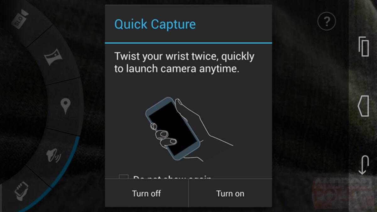Moto X: Ecco l'app Fotocamera mostrata in alcune foto - 