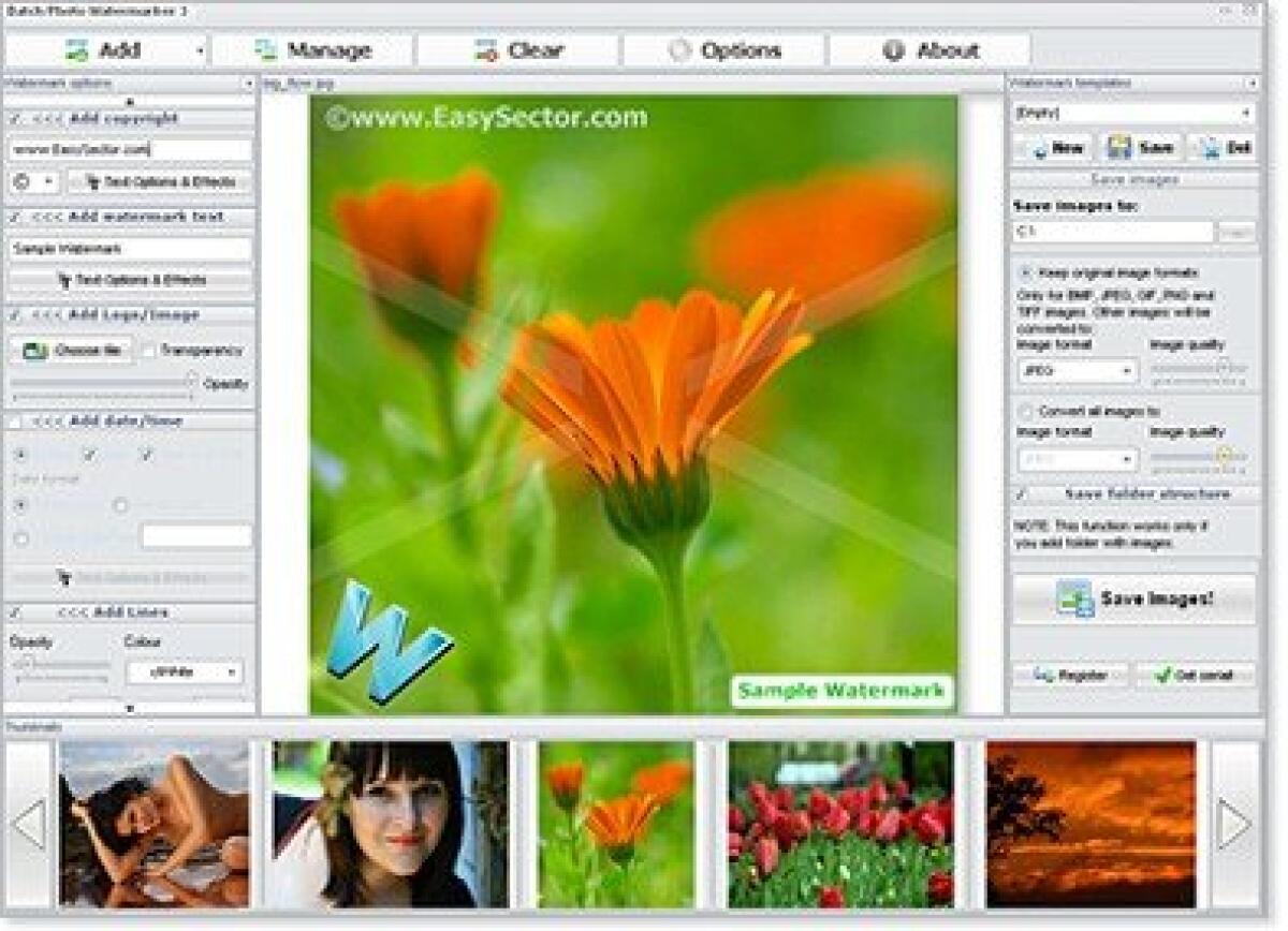 Batch Photo Watermarker 3.5.1 Gratis con Licenza: Applica Watermark, Filigrana e altro sulle vostre Immagini per preservarle dalla Copia [Download Windows] - 