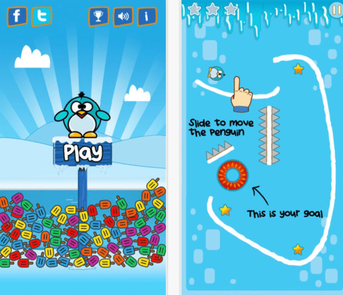 [AppleStore] Ice Hero: Aiuta il pinguino a trovare il suo cibo preferito - 