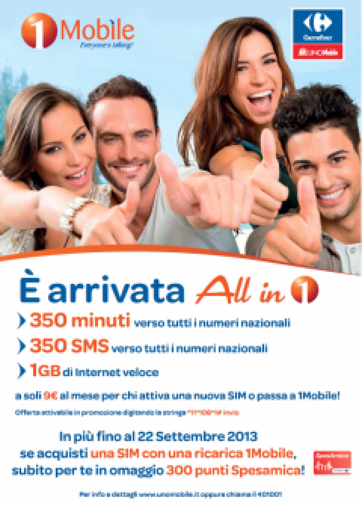 All in 1, ecco la nuova tariffa economica e conveniente dell'operatore virtuale 1Mobile - 