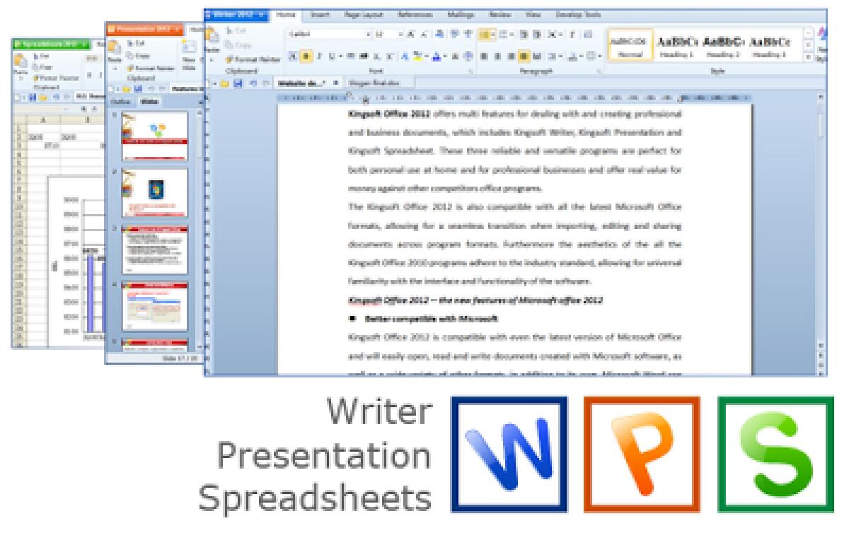 Kingsoft Office Suite Professional 2013 Gratis con Licenza per 1 Anno: Suite alternativo a Microsoft Office Gratuita [Windows App] - 